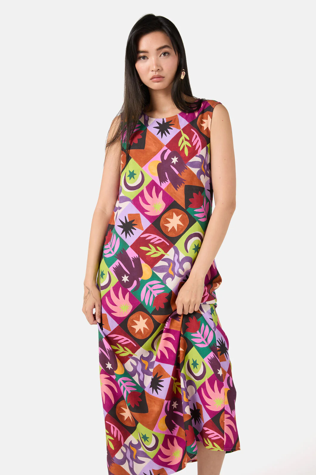Rubix Rodeo Midi Dress