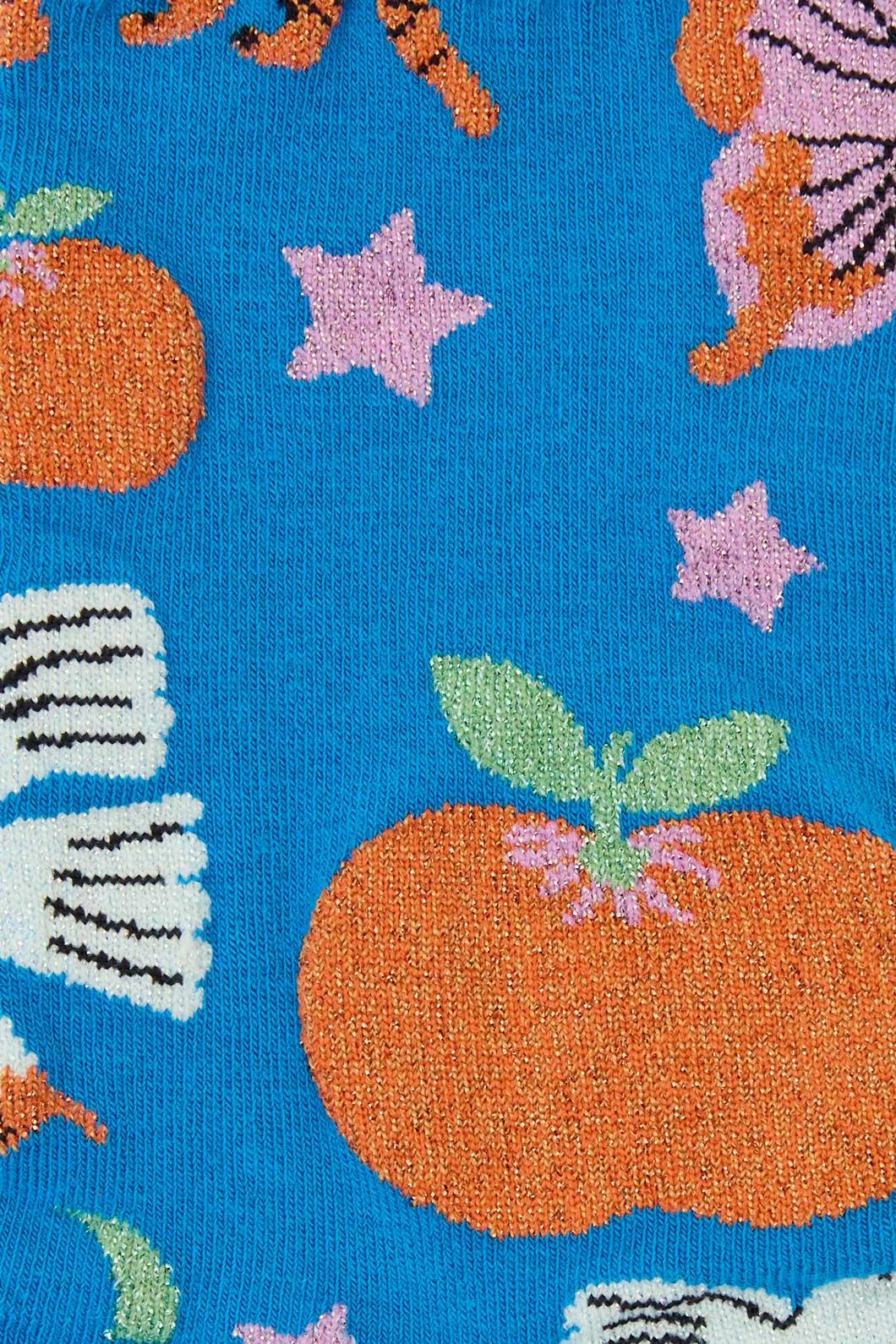 Blue Fantasy Sock