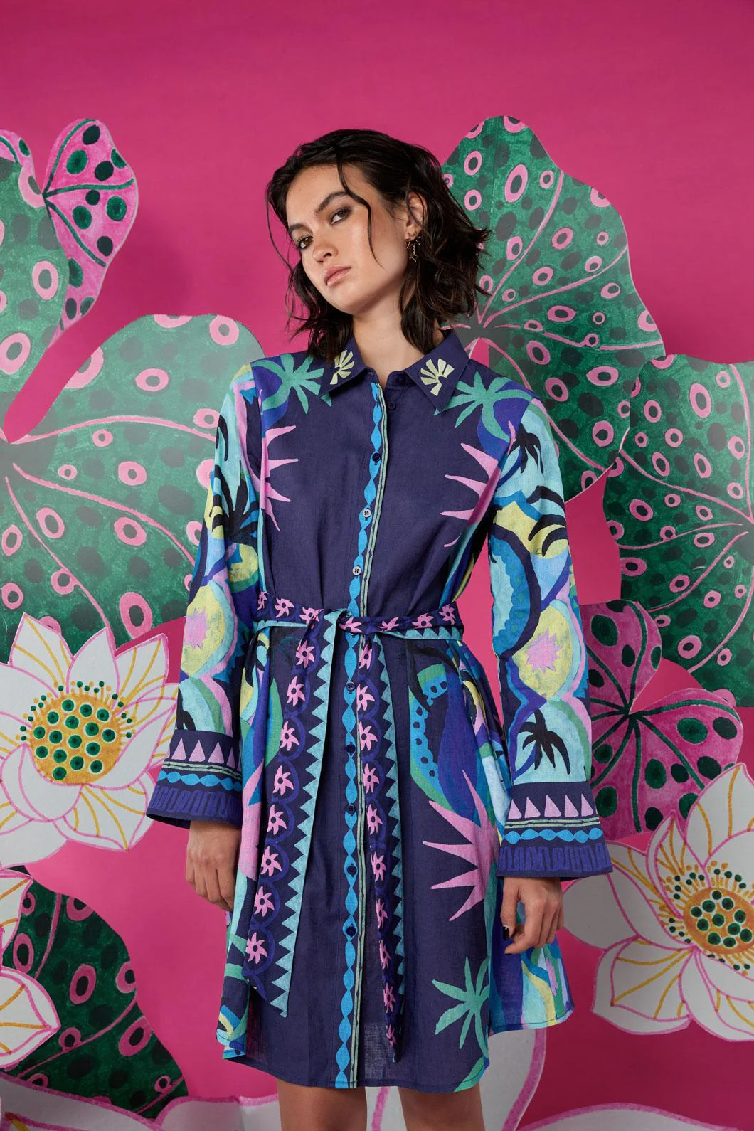 Jade Shirt Dress