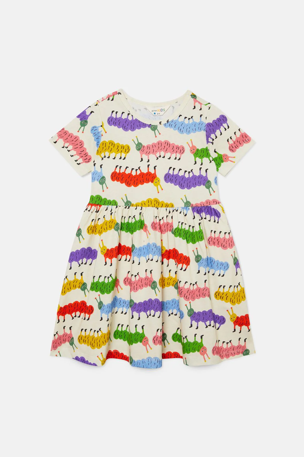 Caterpillar Jersey Dress