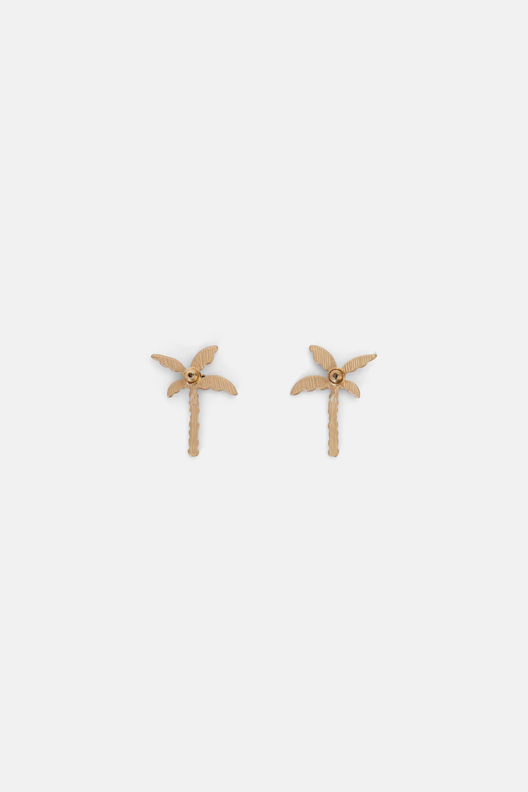 Gold Palmetto Earring