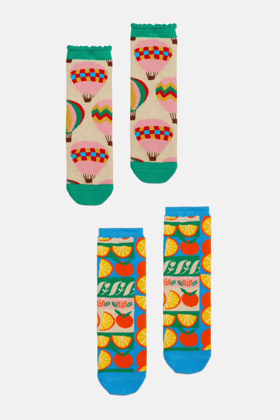 Orange Kids Sock
