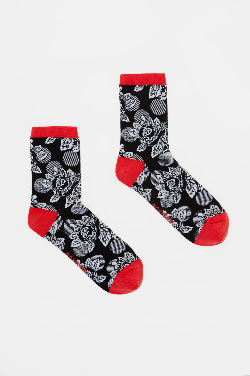 Spotless Flower Socks