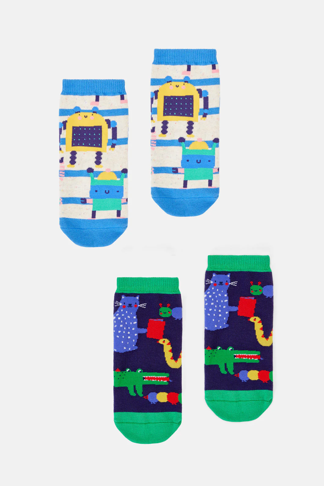 Oui Non Robot Kids Sock