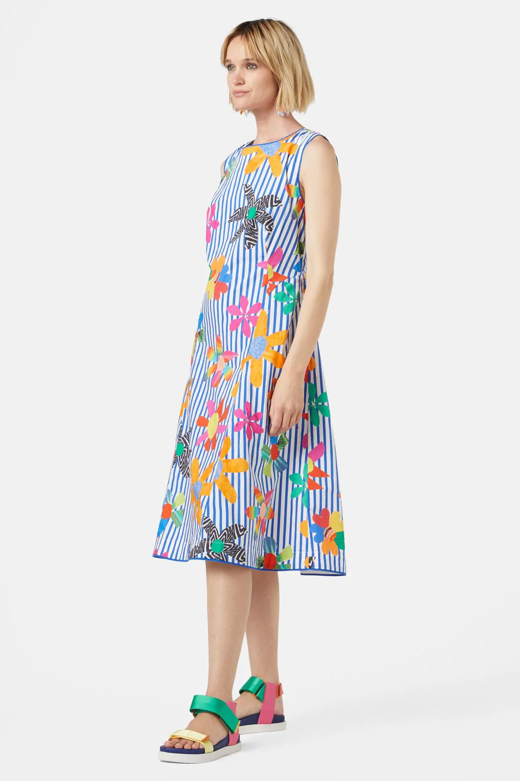 Rainbow Flower Dress