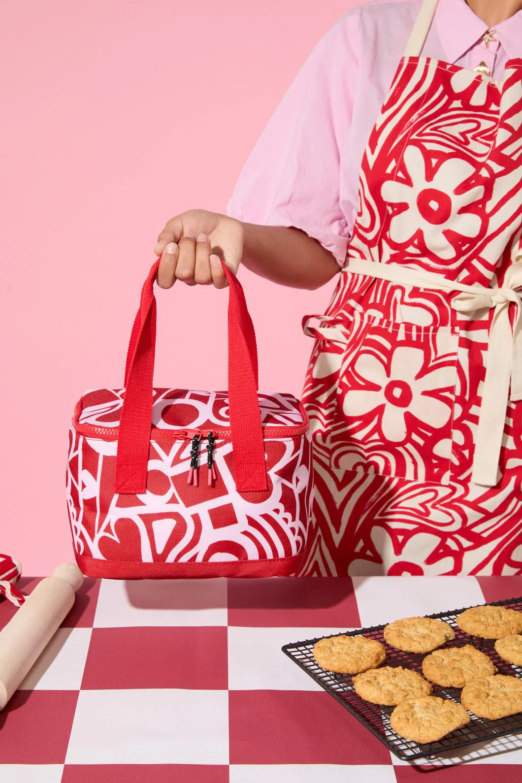 Hearts Lunch Bag