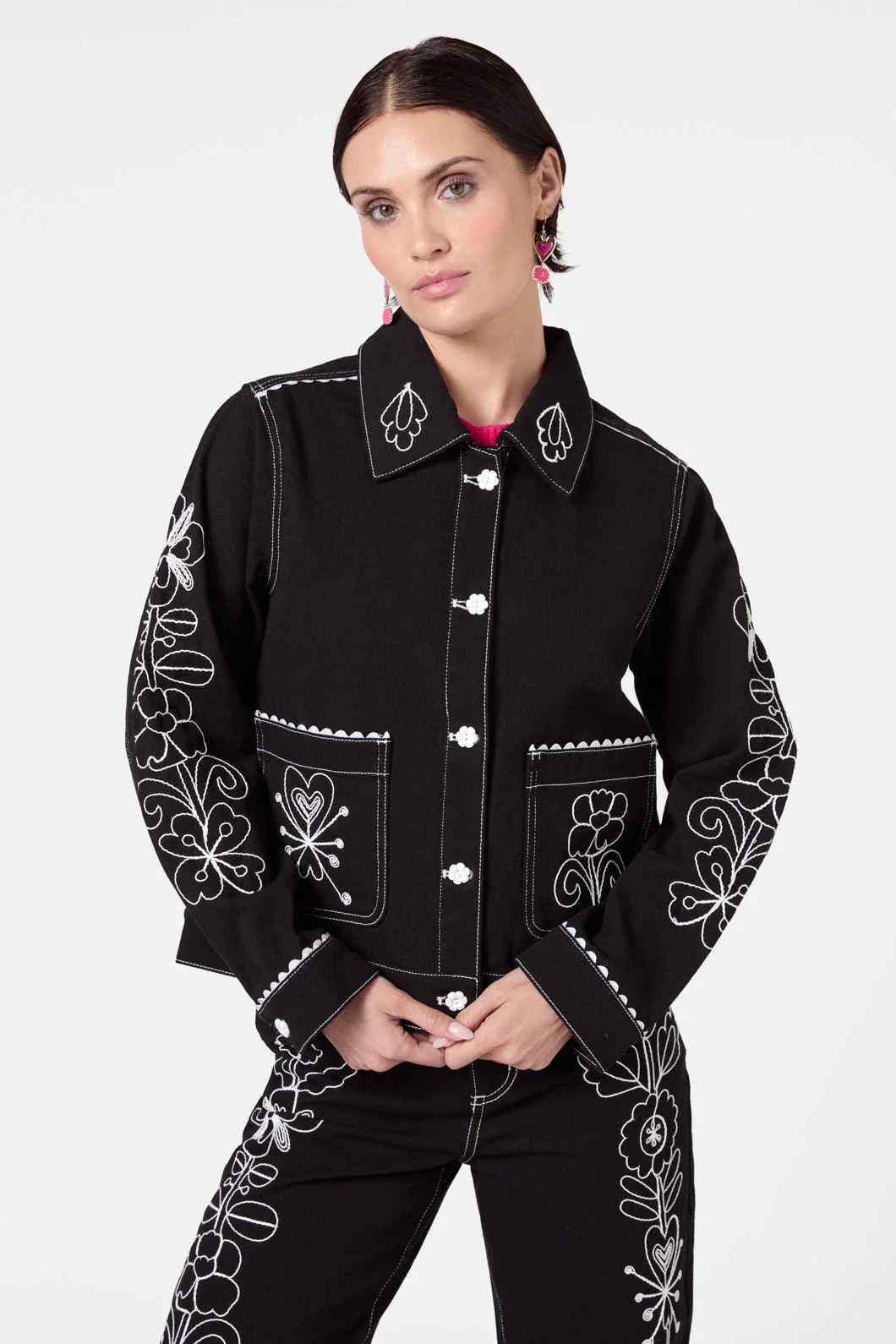 Folk Tales Embroidered Jacket