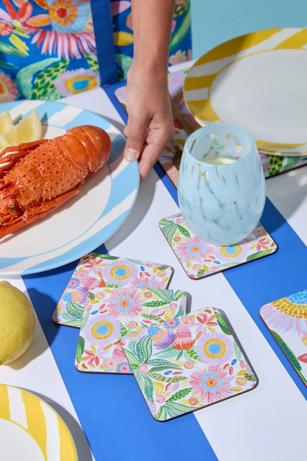 Garden Coaster Set 4