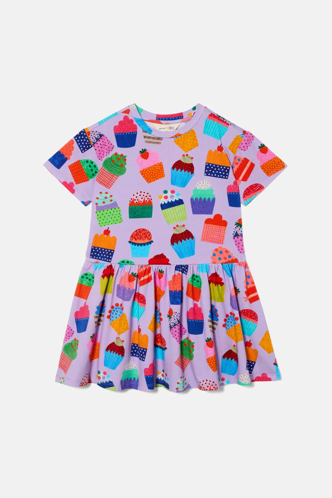 Cupcakes Kids Jersey Dress