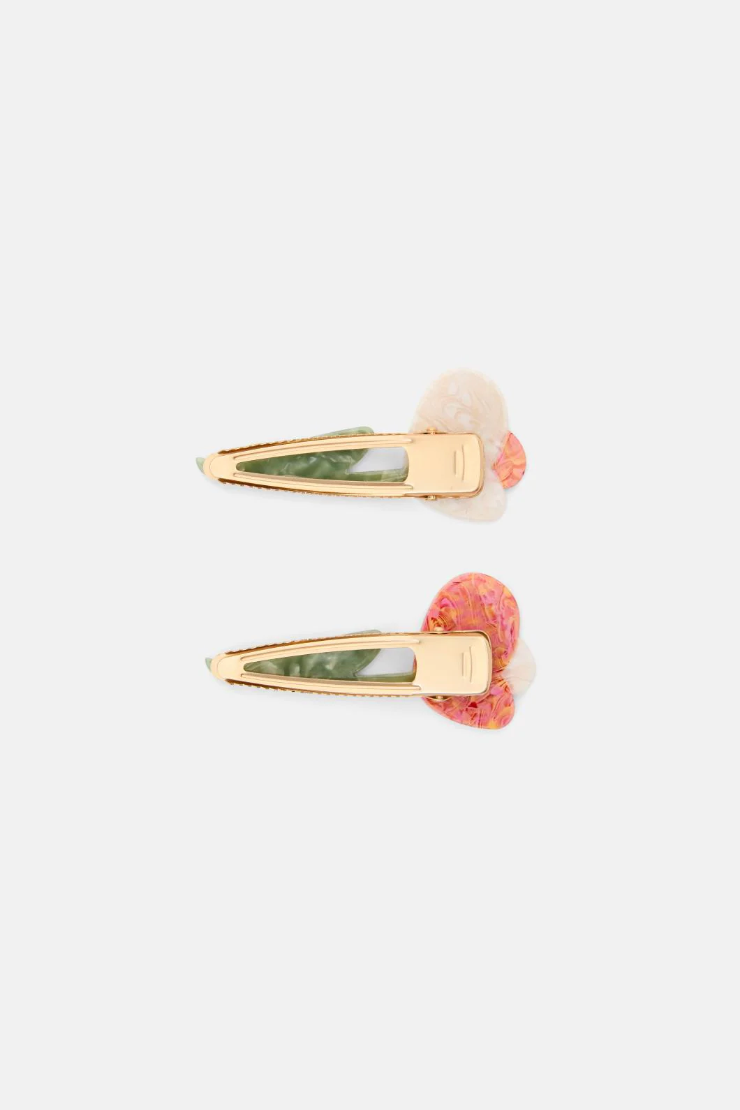 Flower Hair Clip Set X2