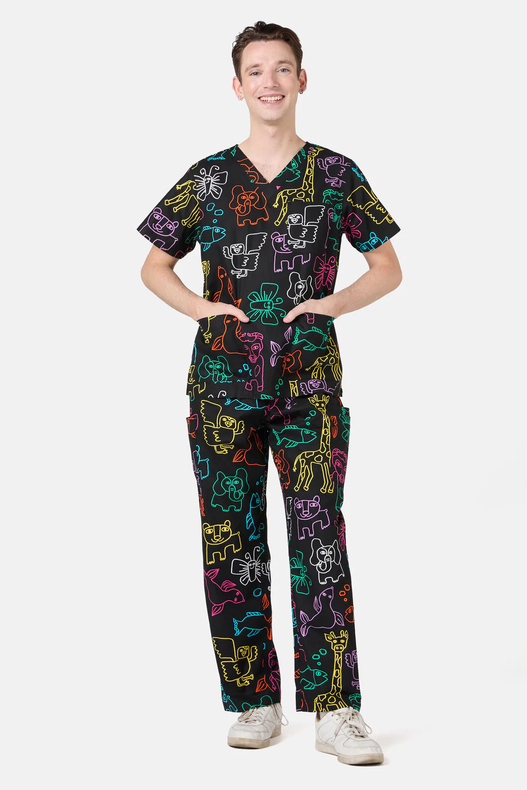 Zoo Time Scrub Set