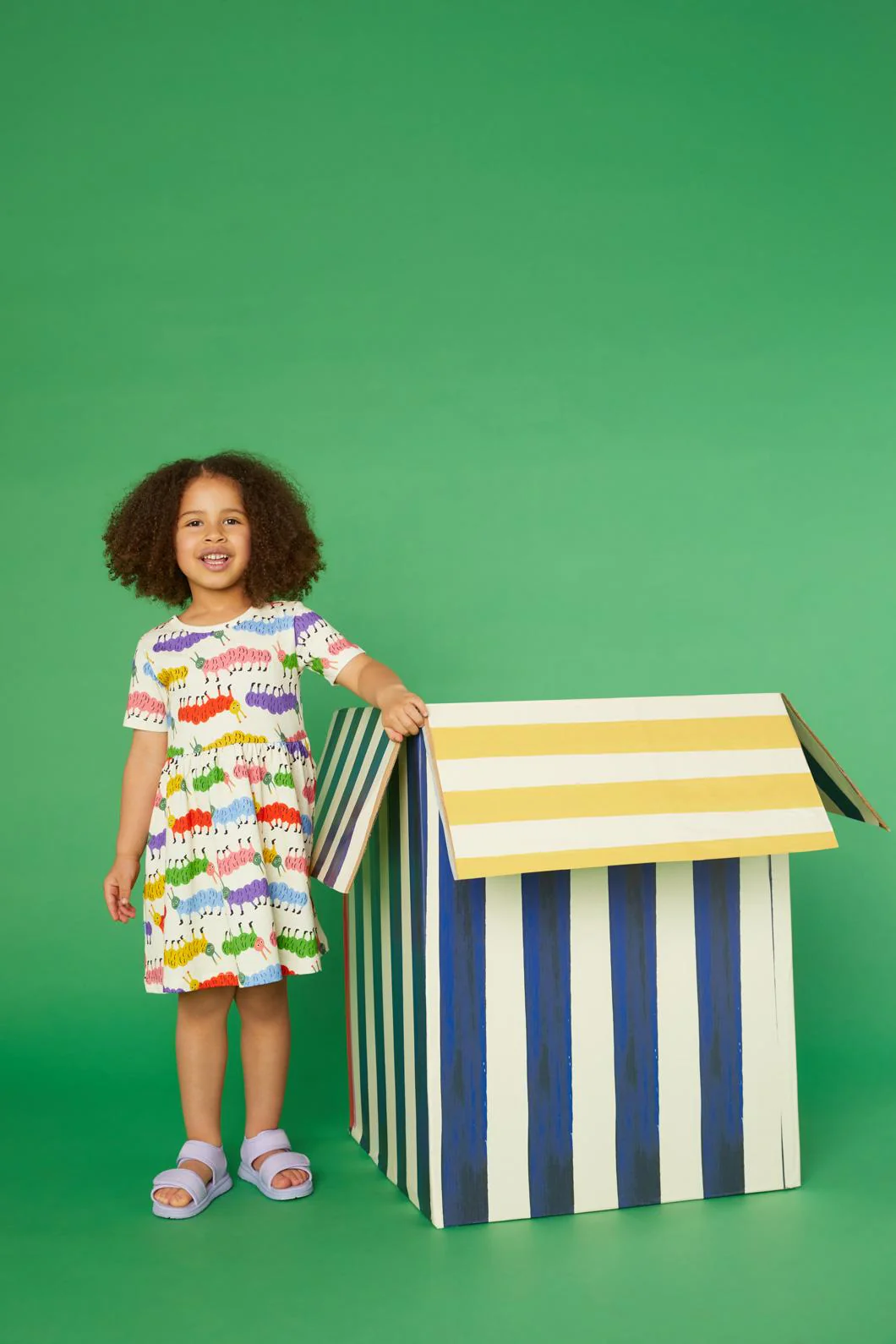 Caterpillar Jersey Dress