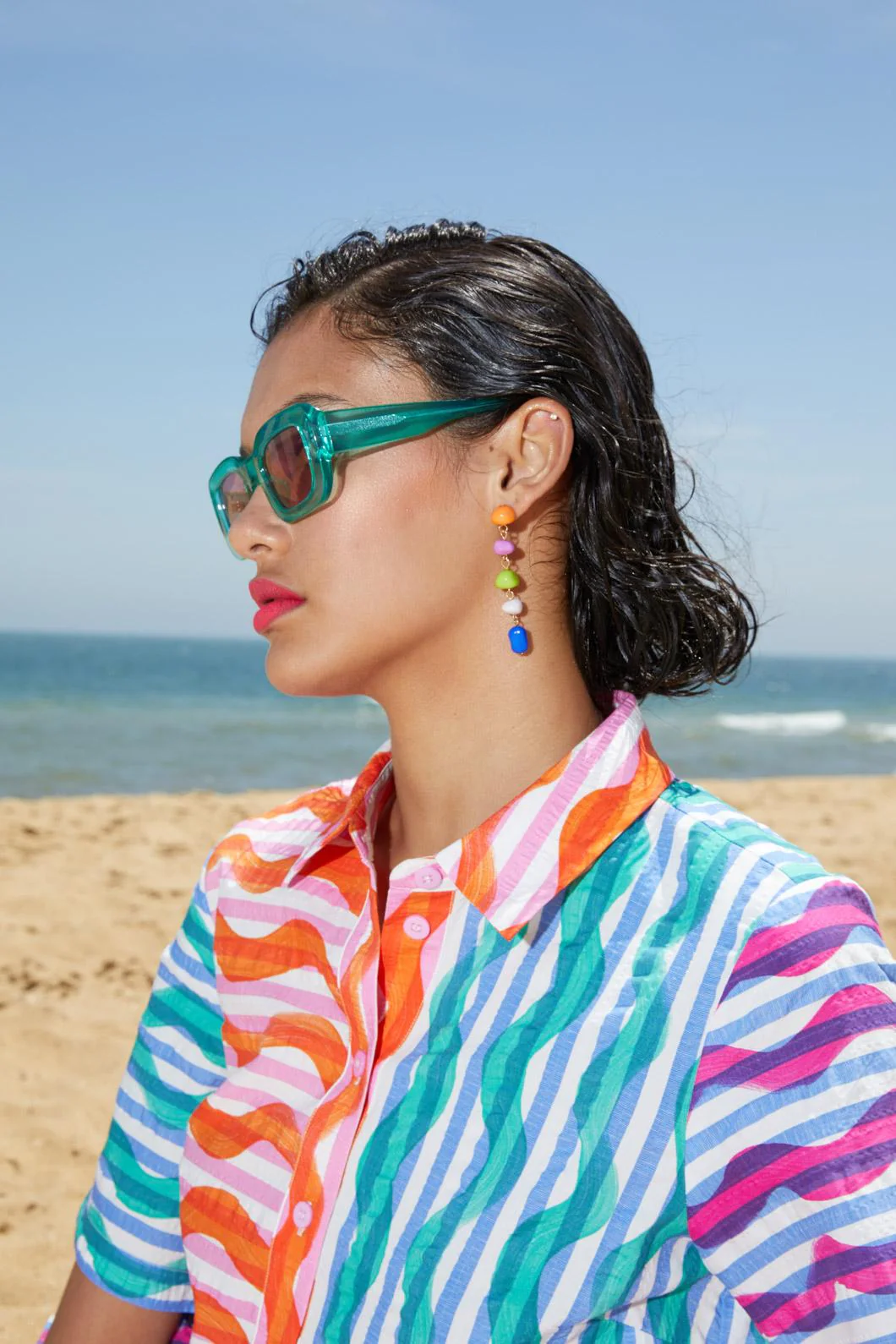 Soleil Droplet Earring