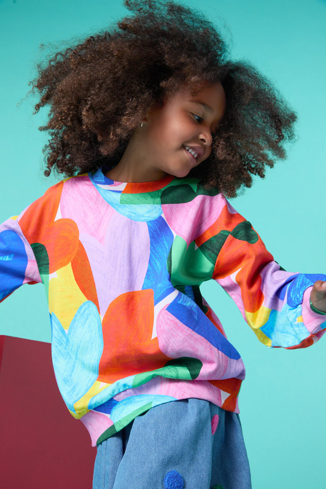 Hearts Kids Sweater