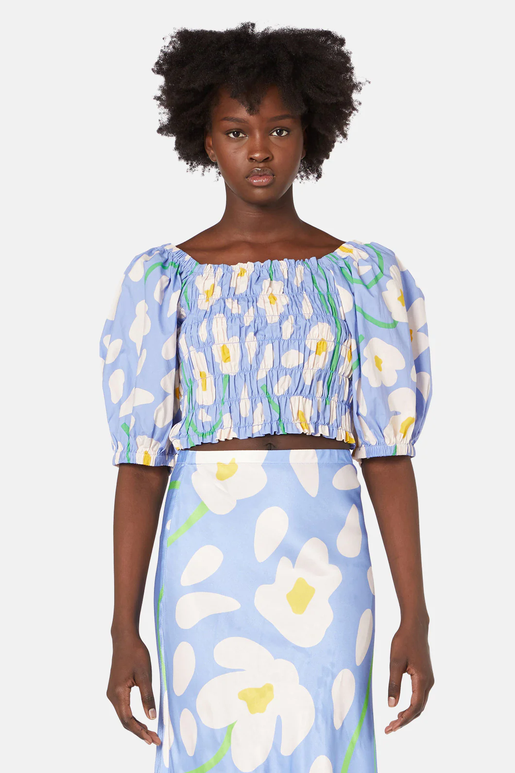 Day Flowers Crop Top