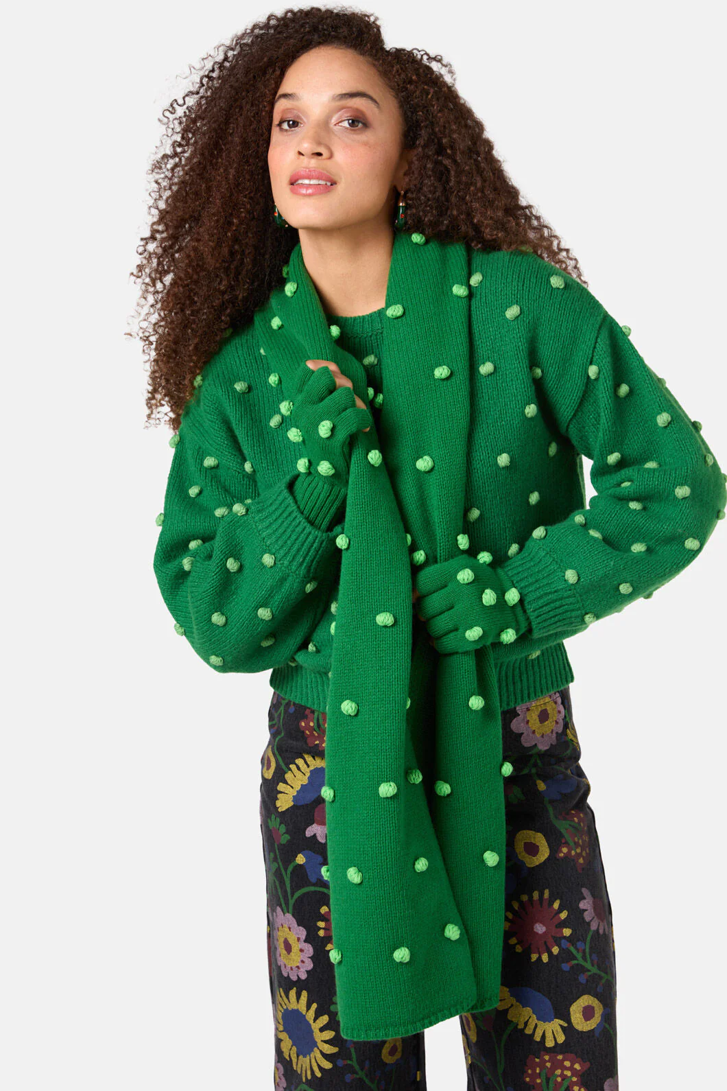 Pom Pom Scarf