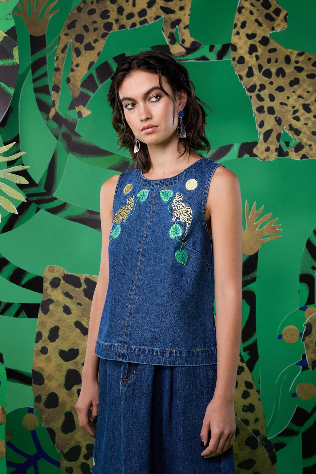 Guardians Denim Top