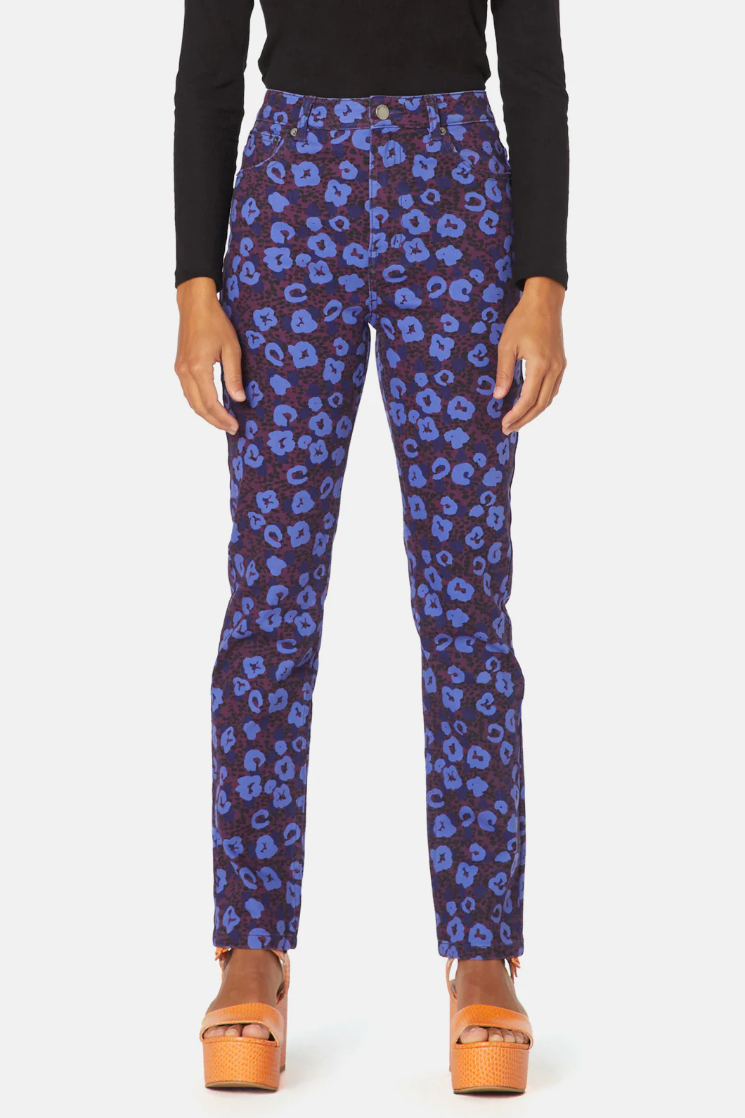 Leopard Berry Jean