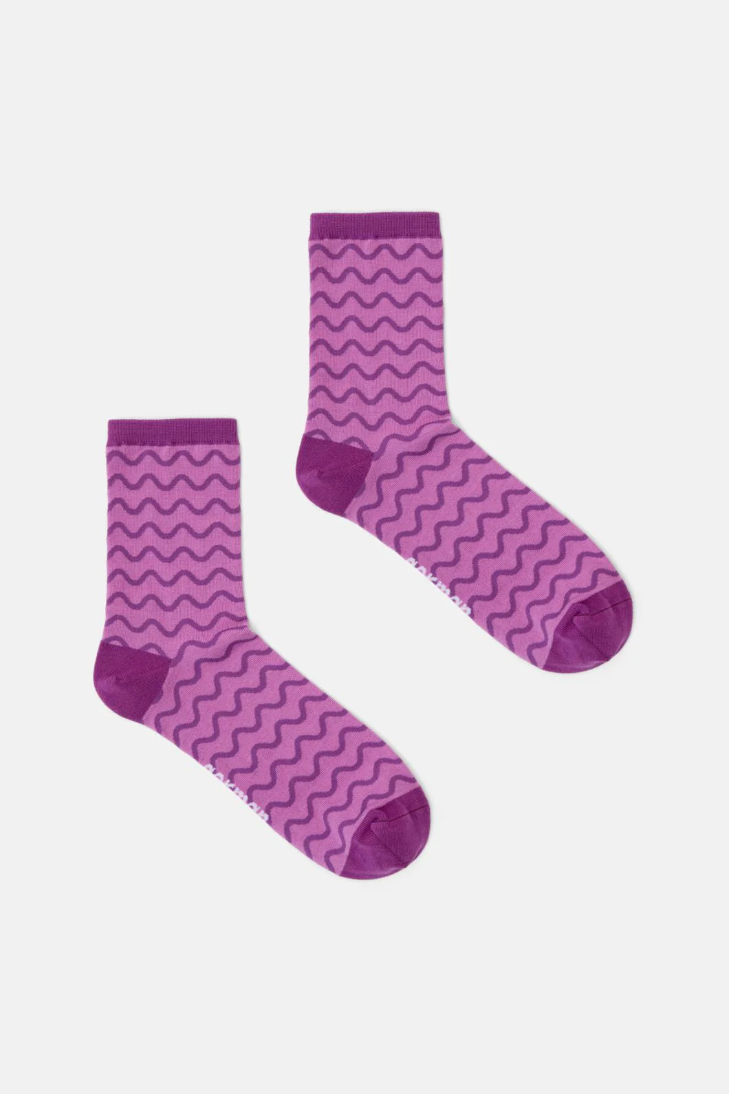Purple Wave Sock