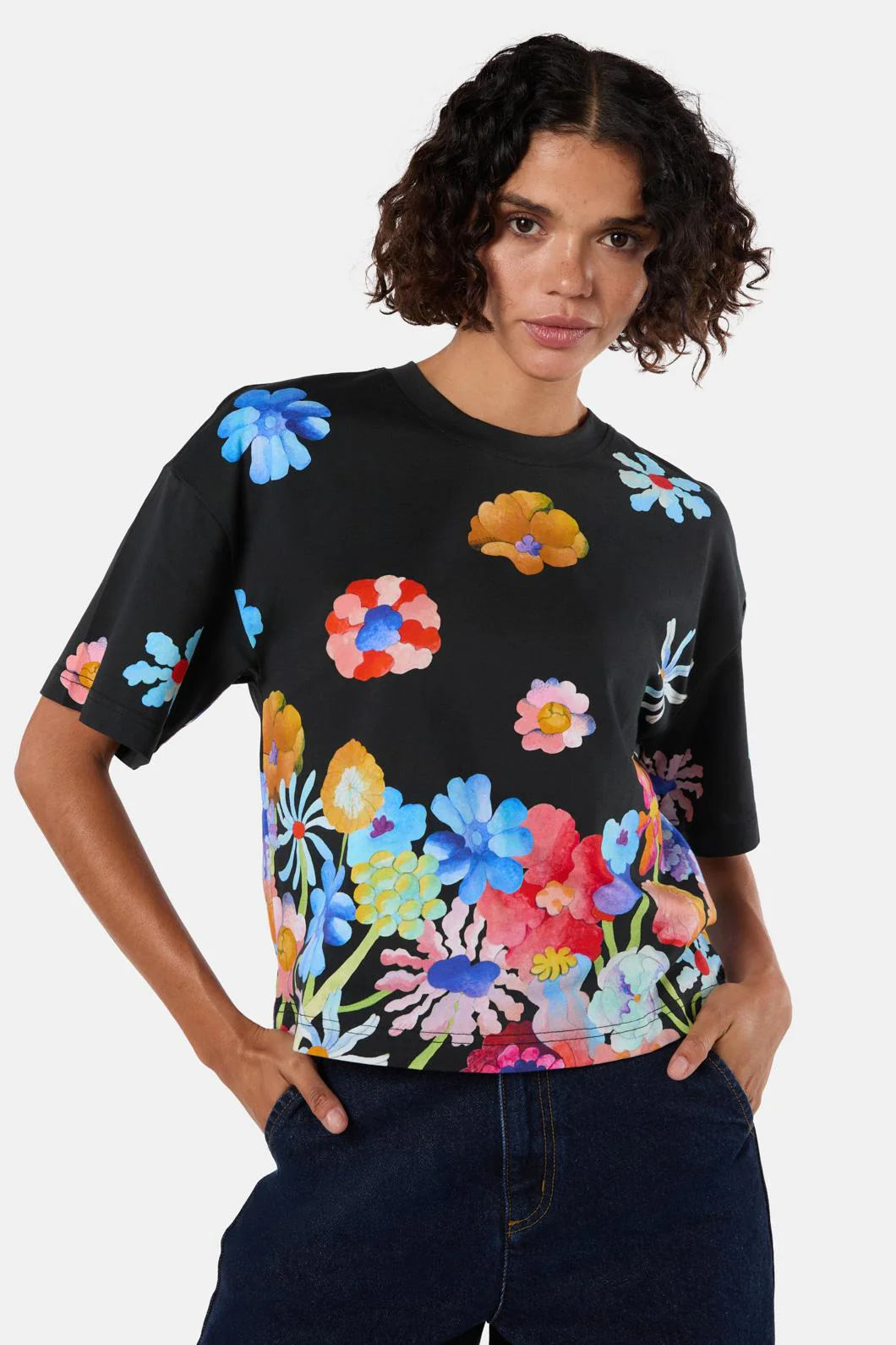 Big Bouquet Placement Relaxed Tee