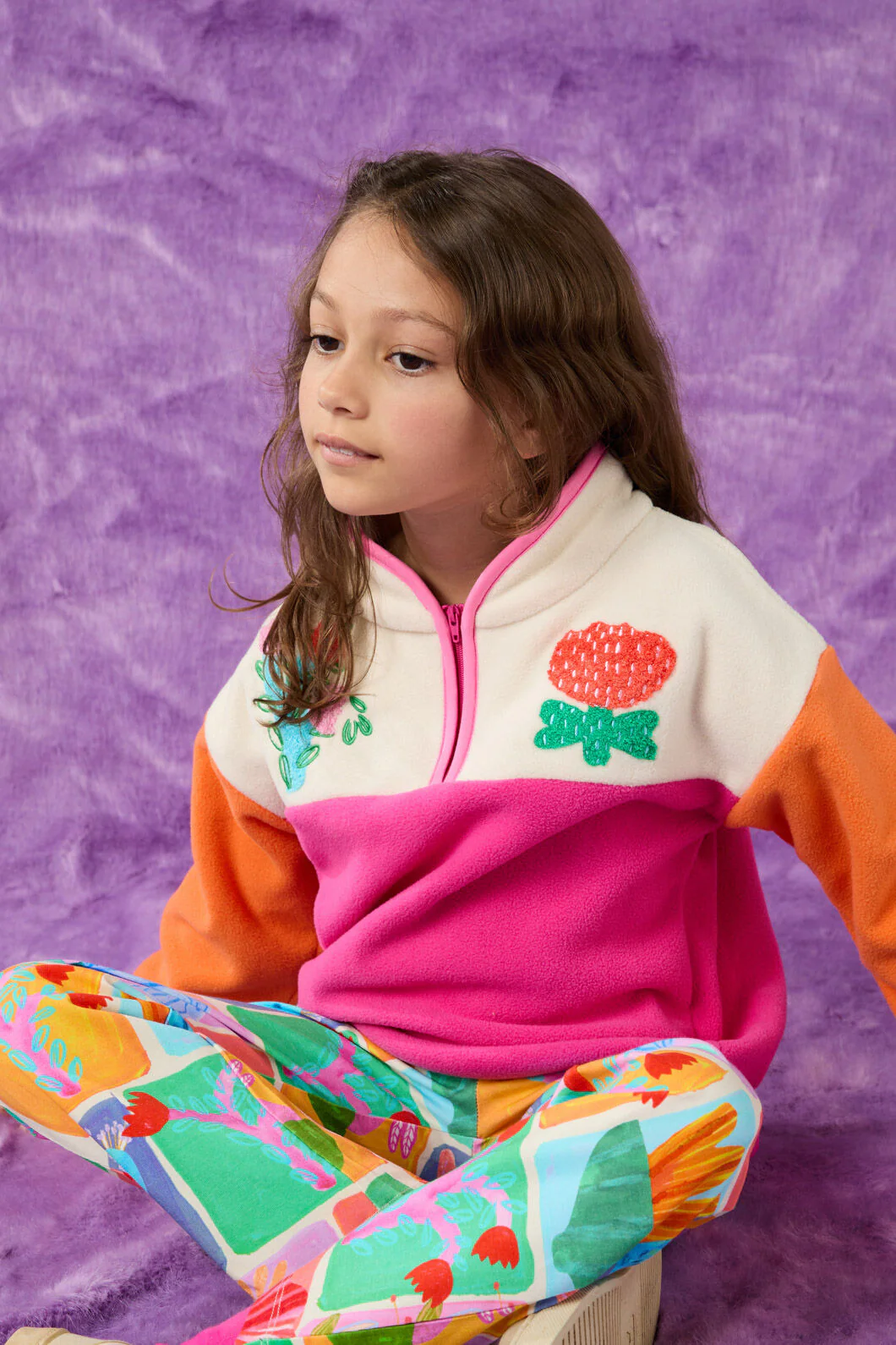 Wild Flowers Kids Polar FL Top
