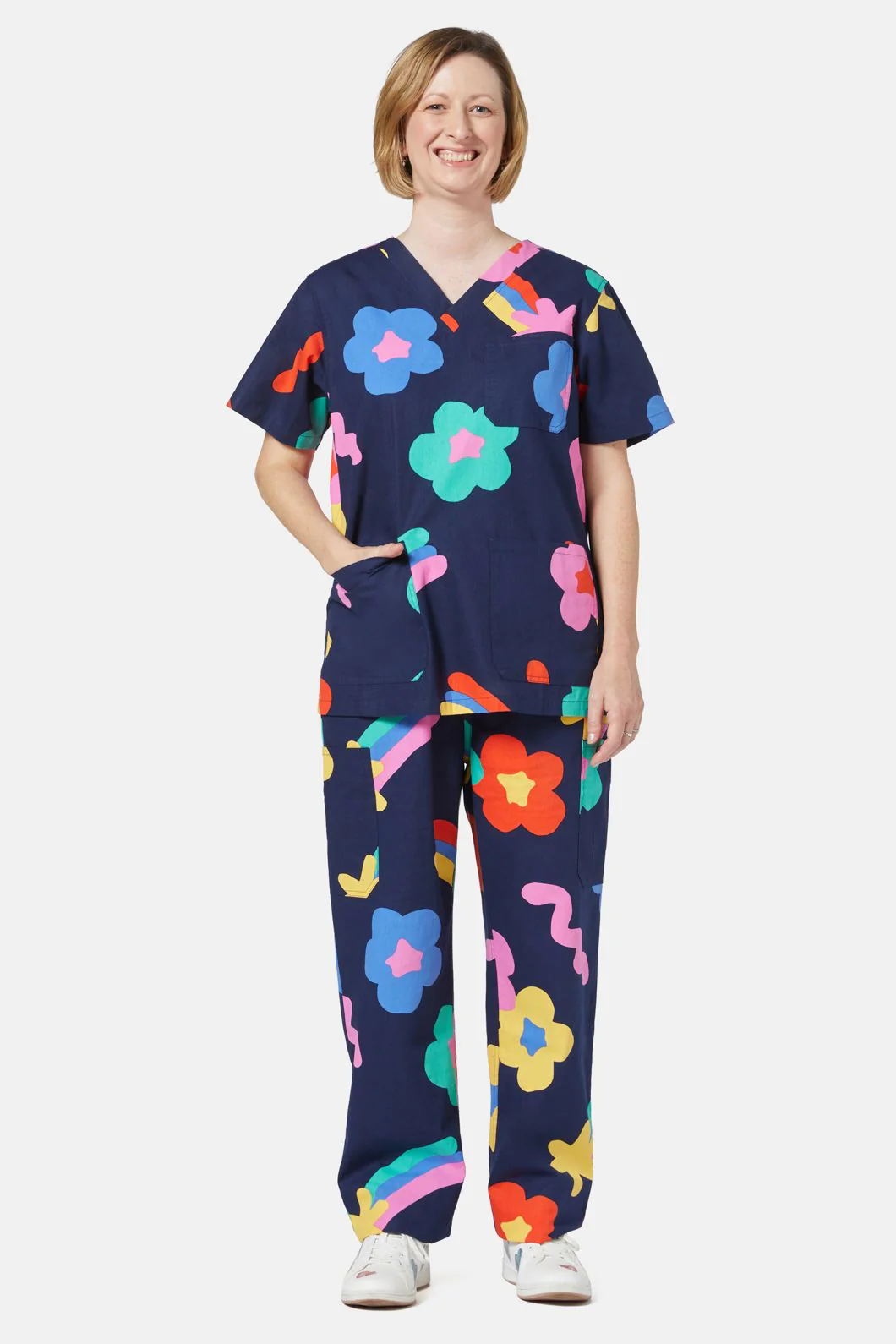 Star Daisy Scrub Set