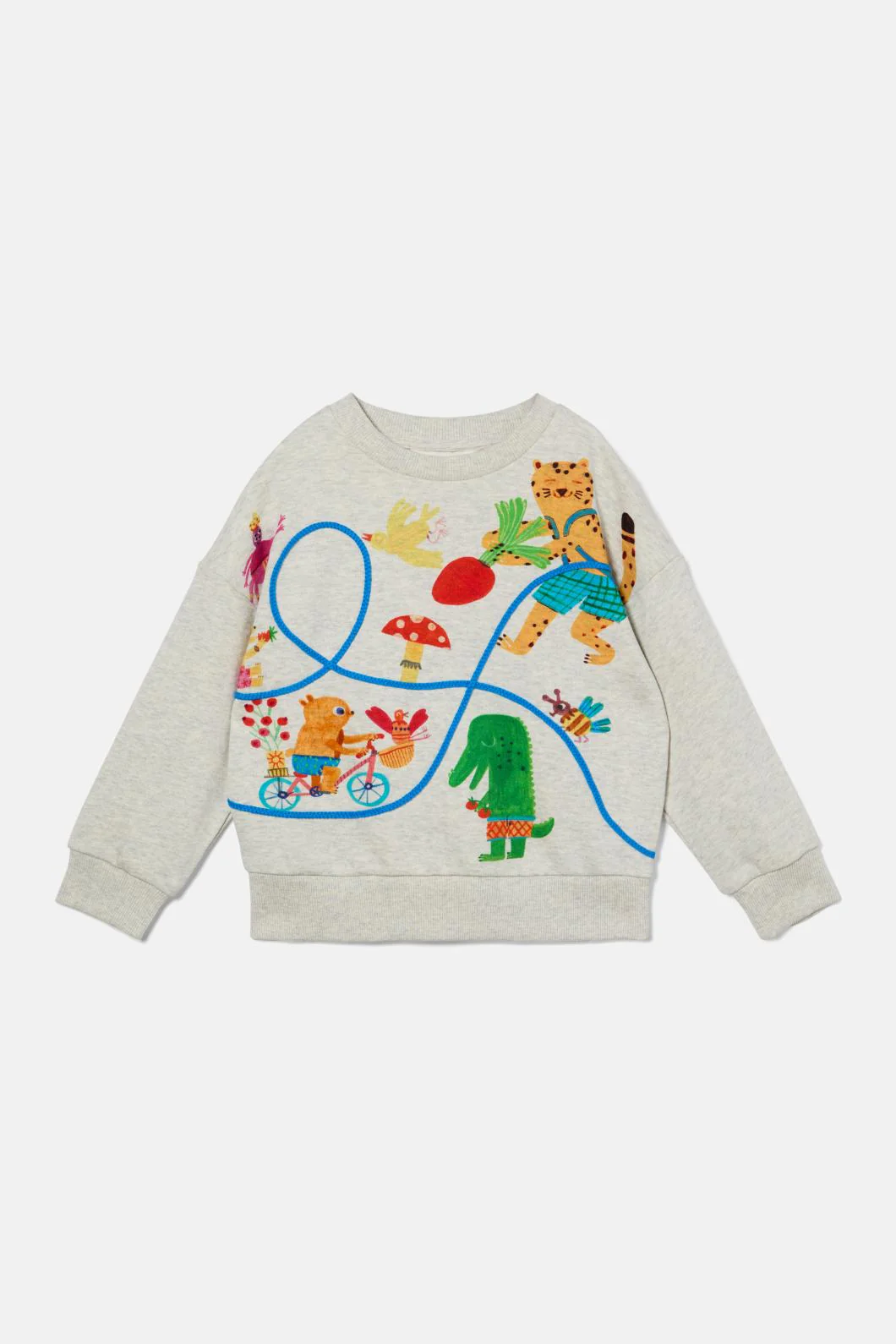 Riding Swirl Kids Sweater
