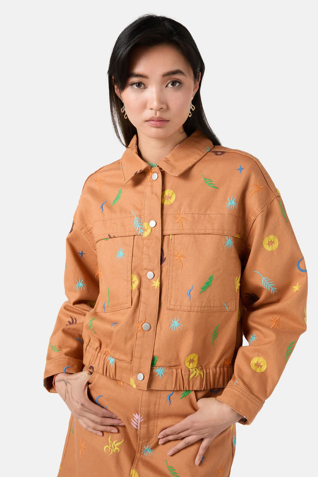 Desert Garden Denim Jacket