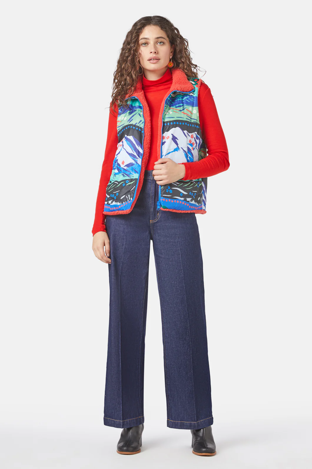 Ranges Reversible Sherpa Vest
