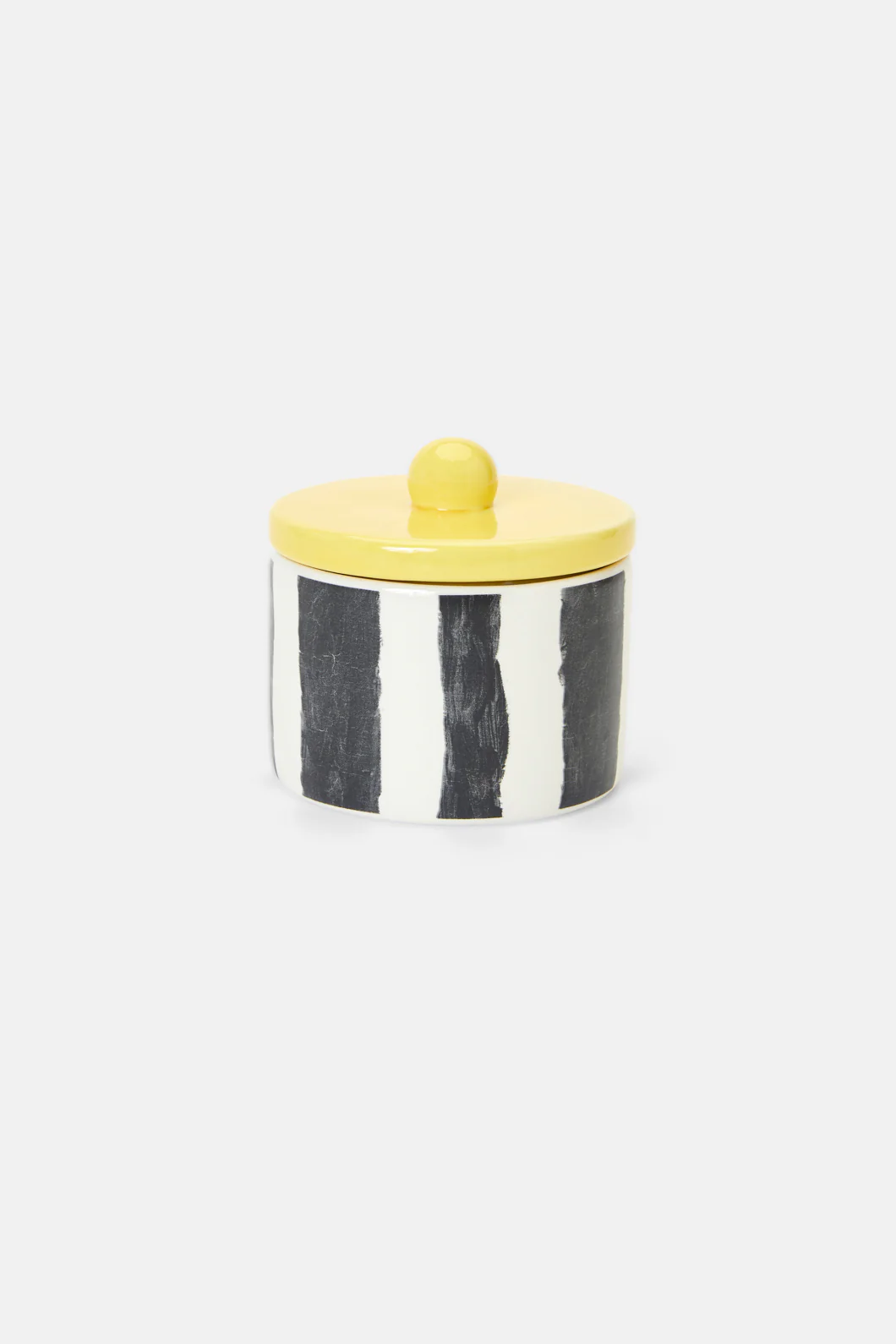 Stripe Ceramic Cannister Sml