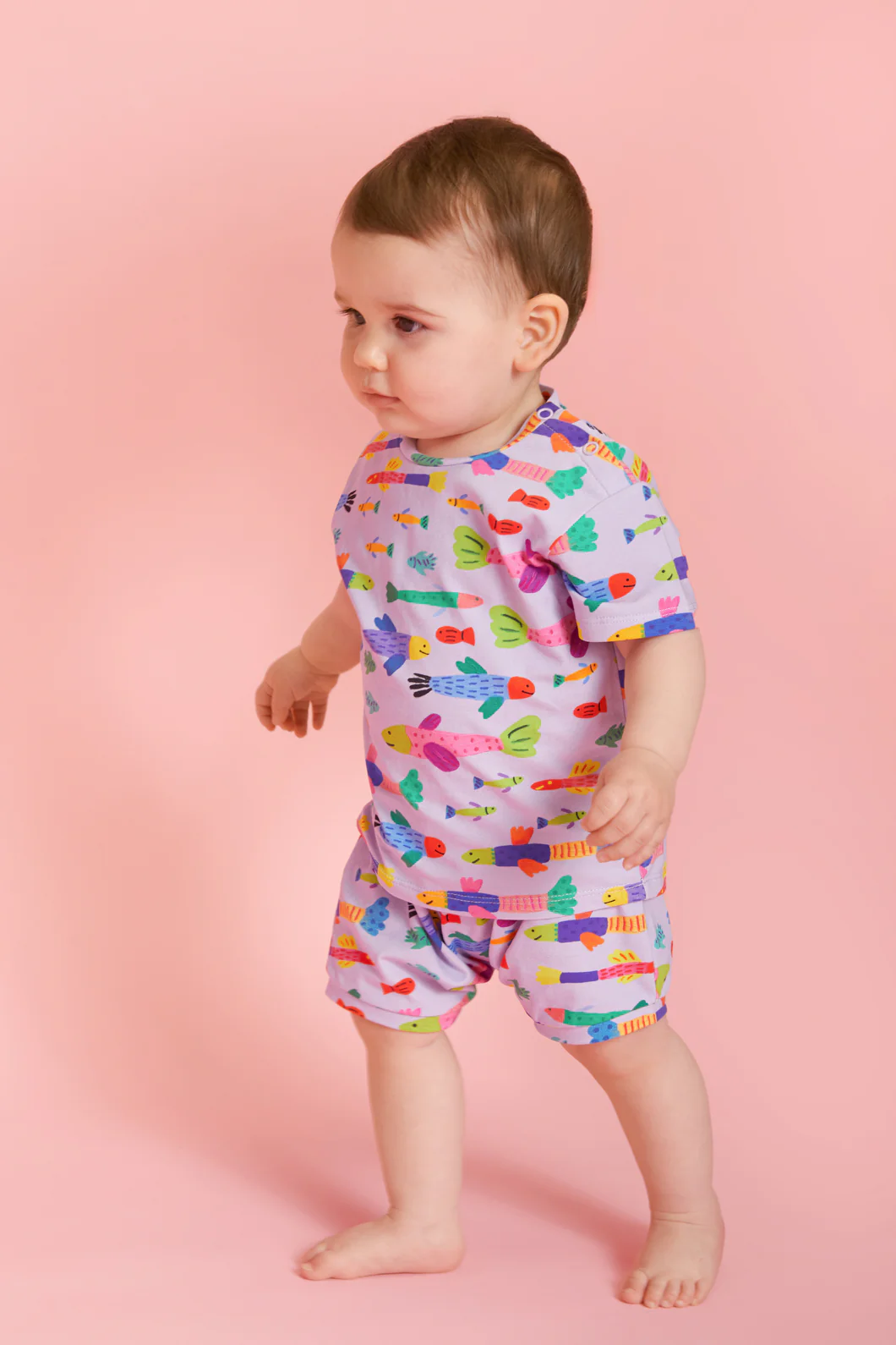 Here Fishy Baby Shorts