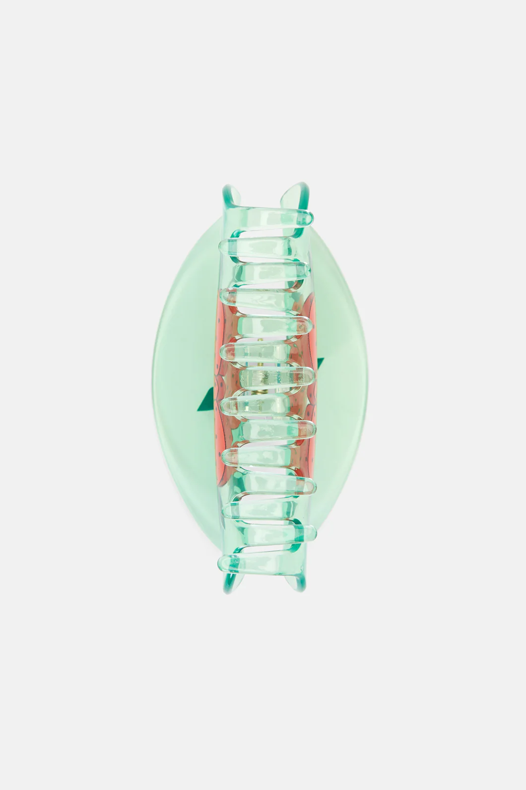 Strawberry Clear Hair Claw