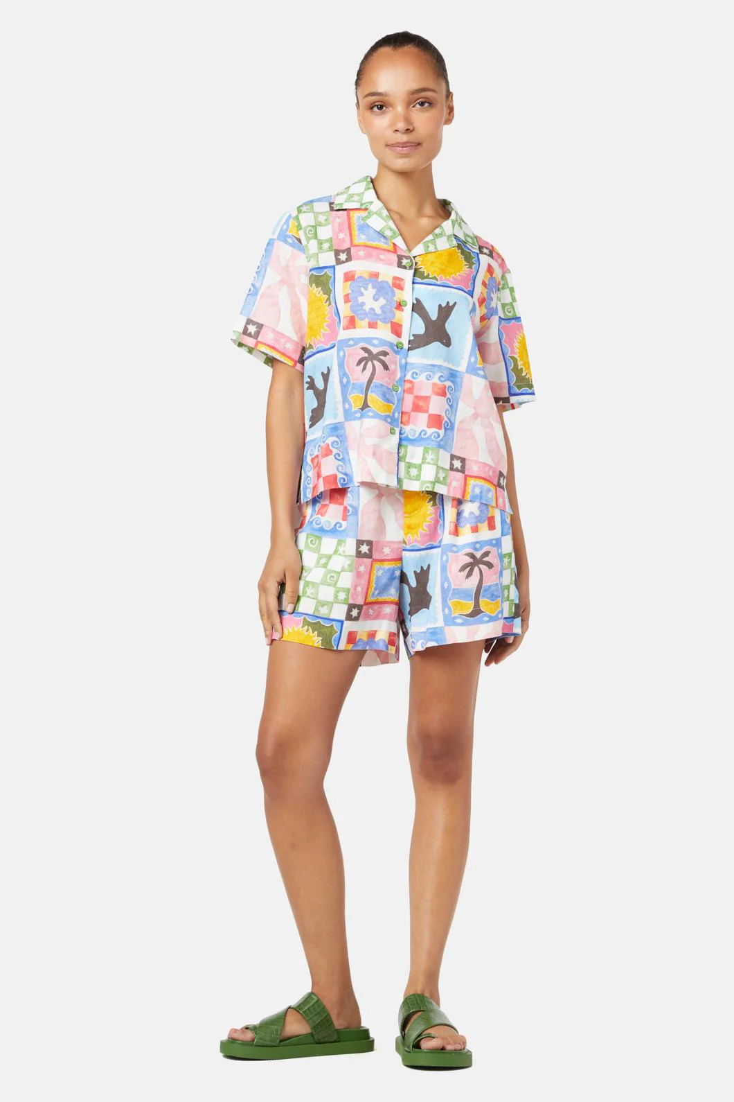 Summer Squares Shirt