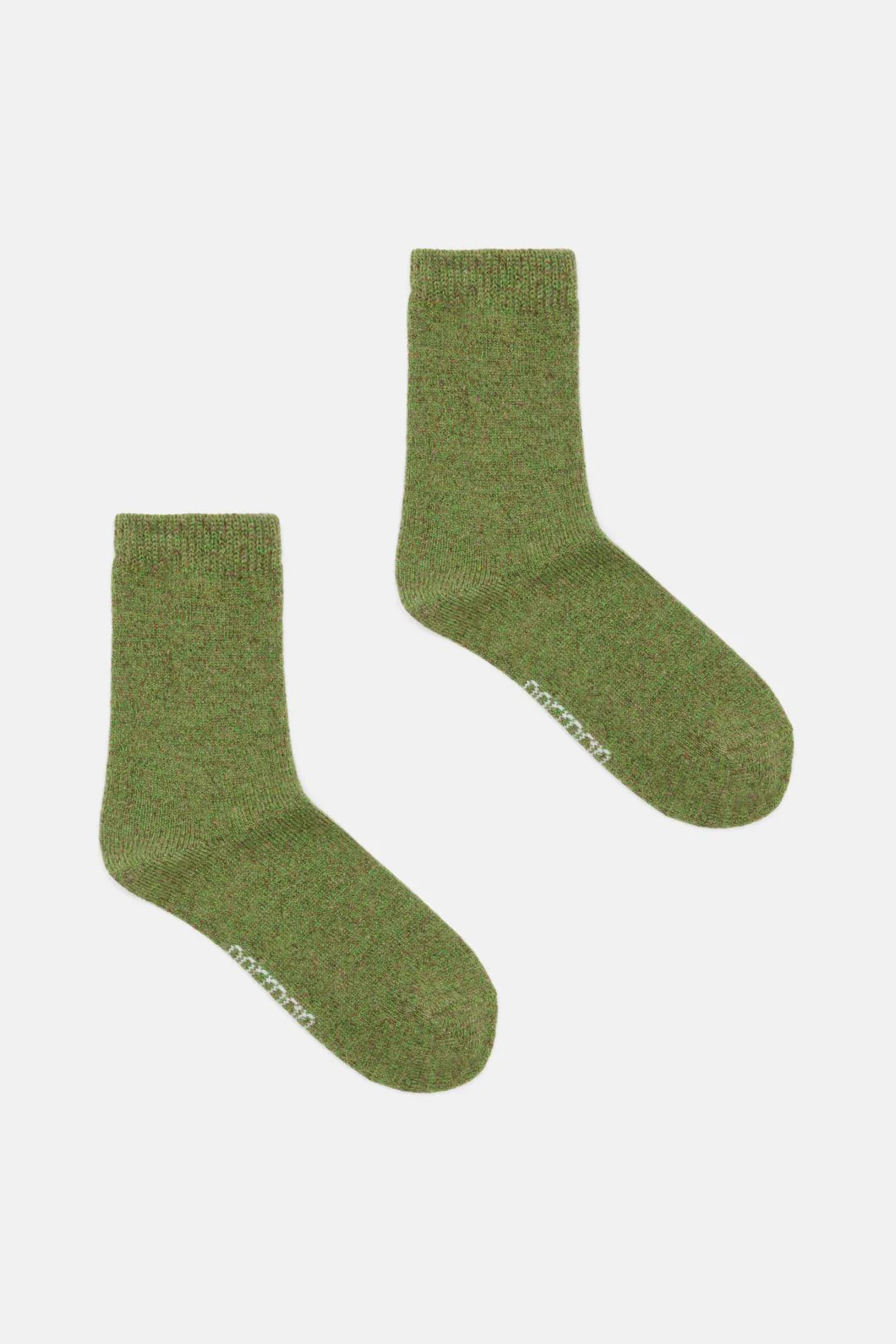 Green Marle Wool Sock