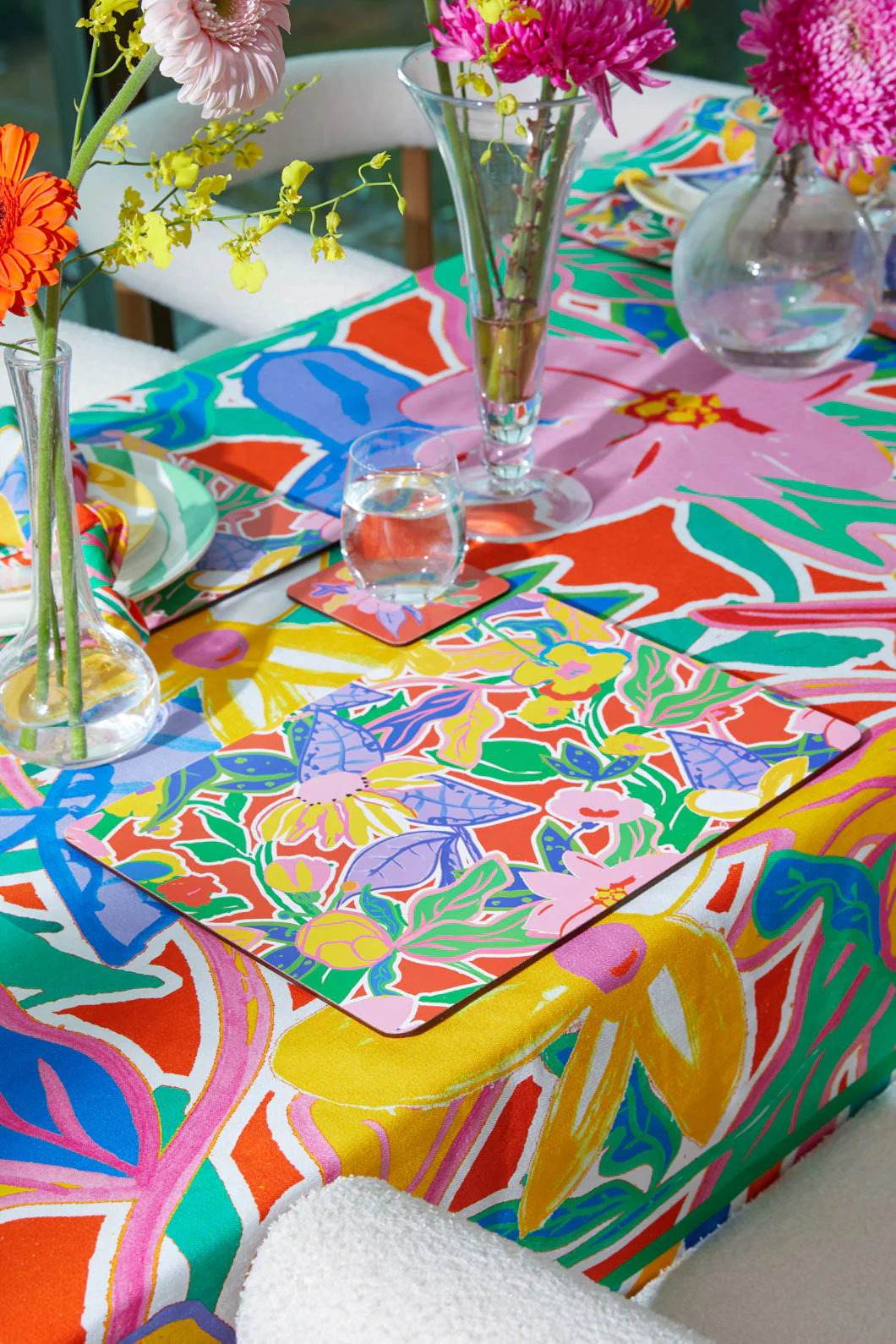 Floweret Placemat Set 4