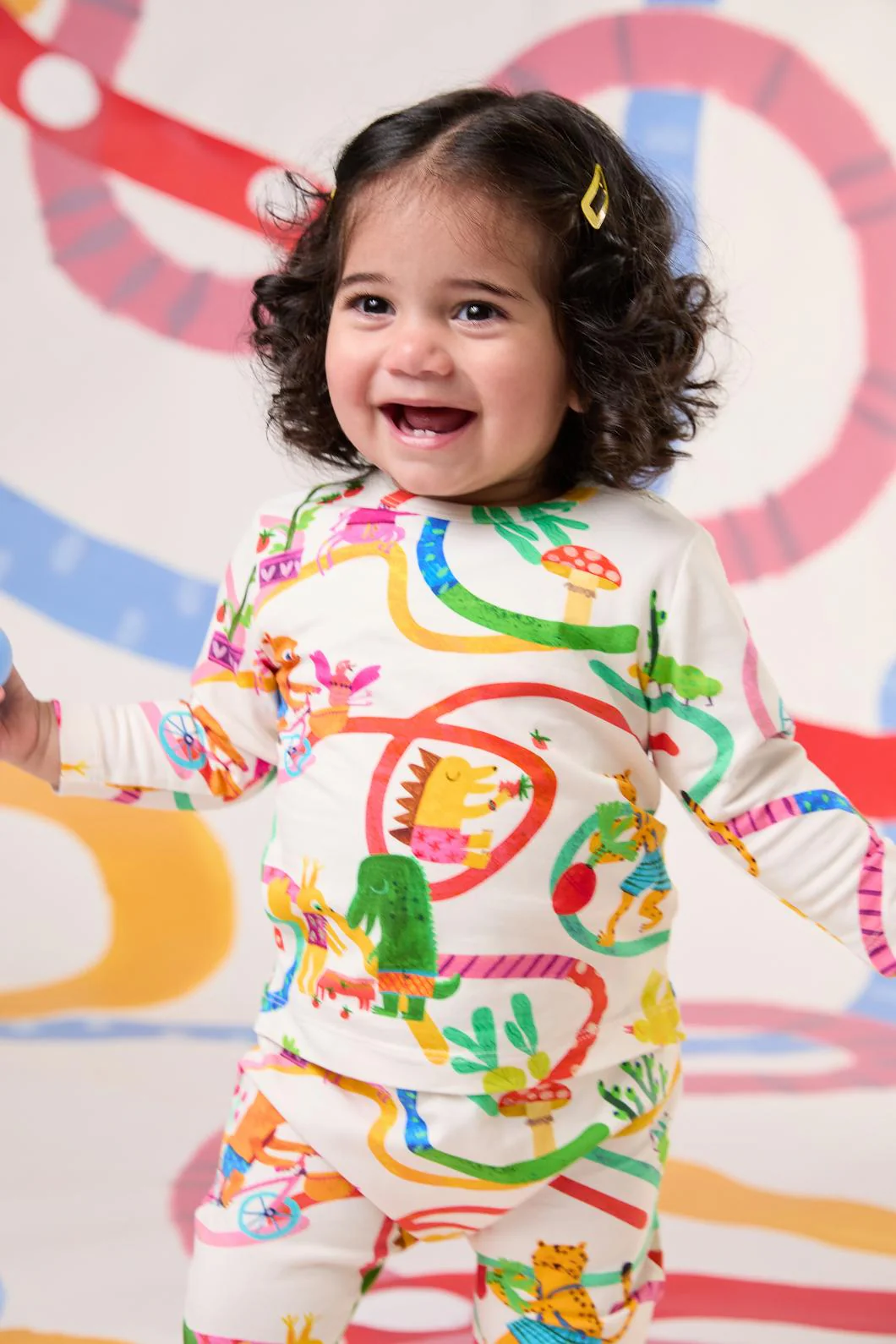 Swirl Baby LS Tee