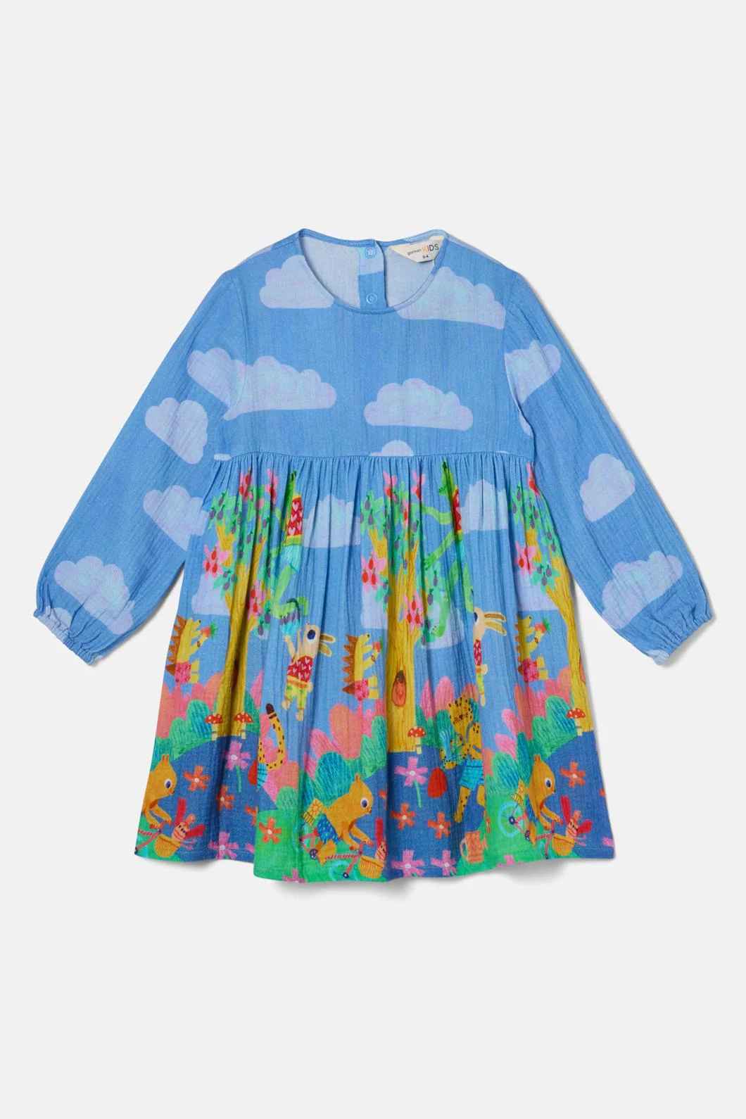 Garden Kids Border Dress