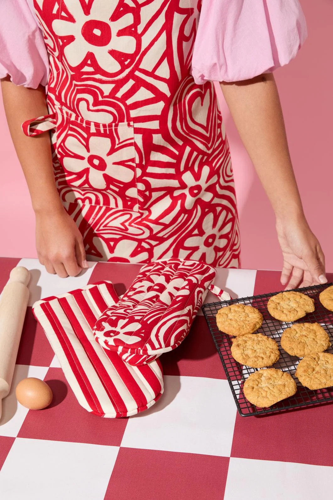 Flower Power Mitt Set 2