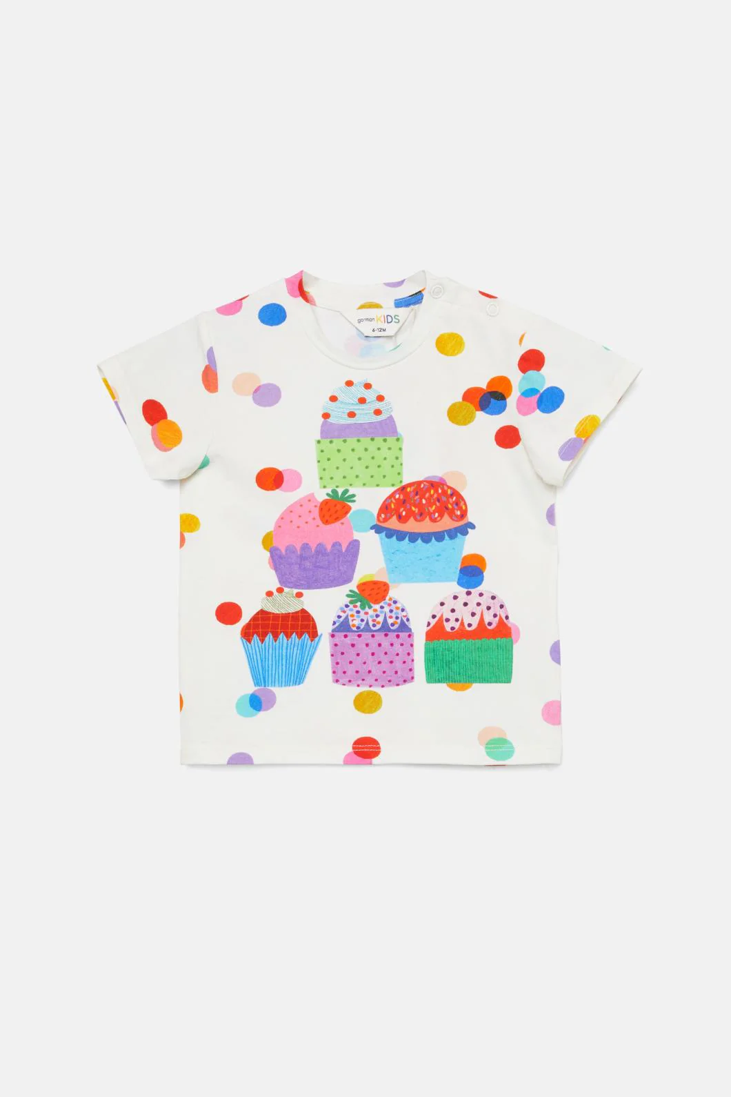 Spotty Cakes Baby SS Tee