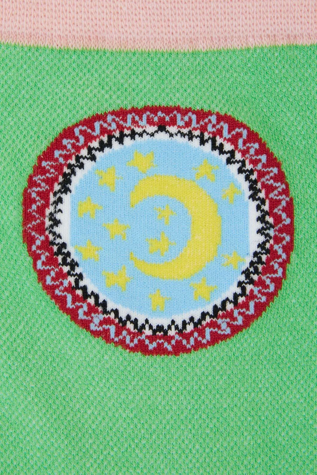 Green Plate Mesh Sock