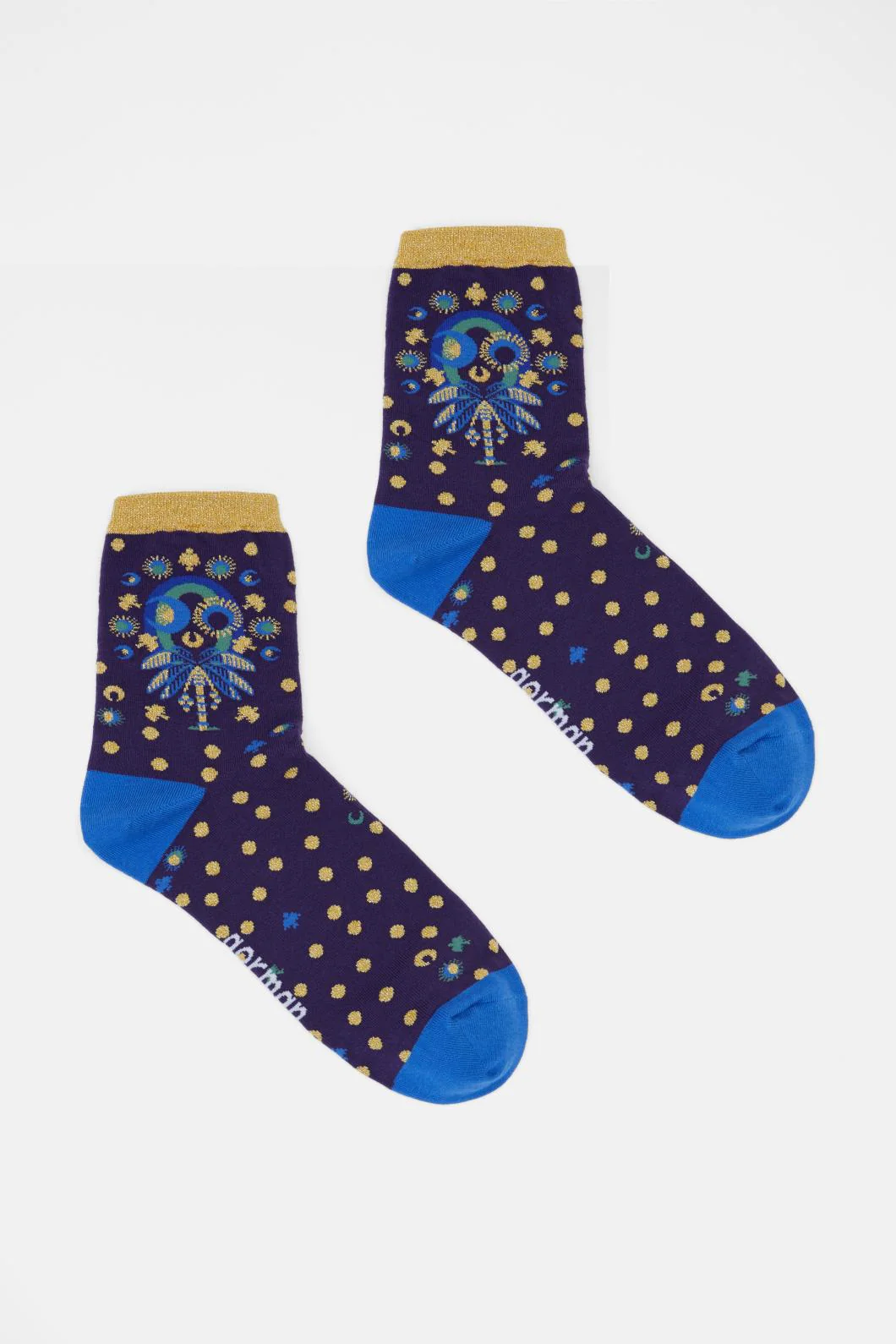 Golden Palm Sock