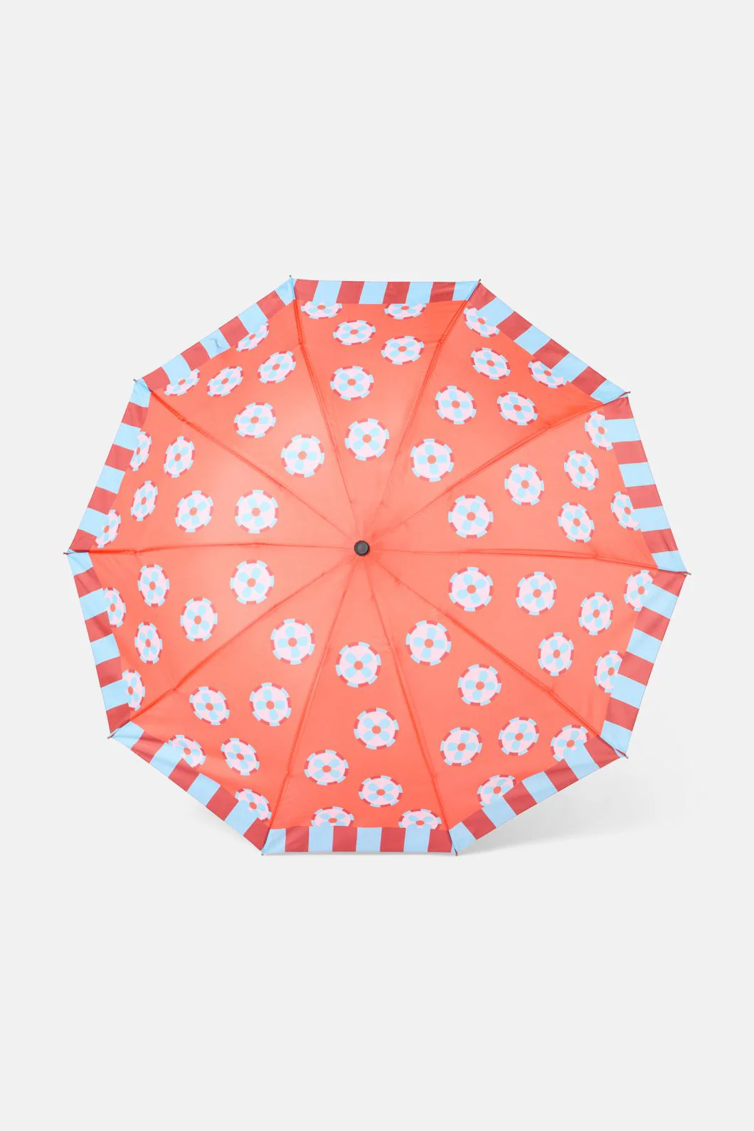 Blue Flower Umbrella