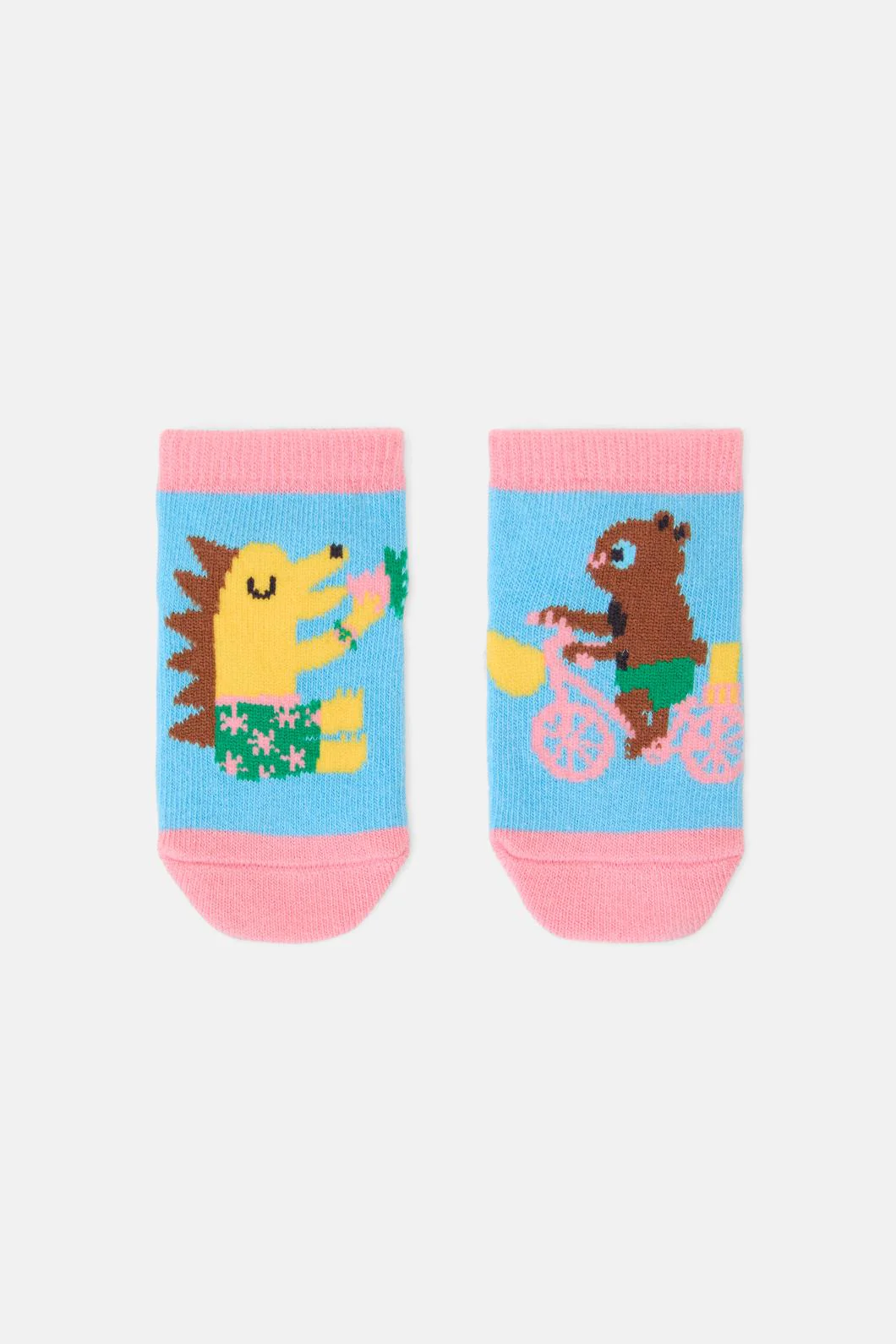 Lucky Flower Baby Sock