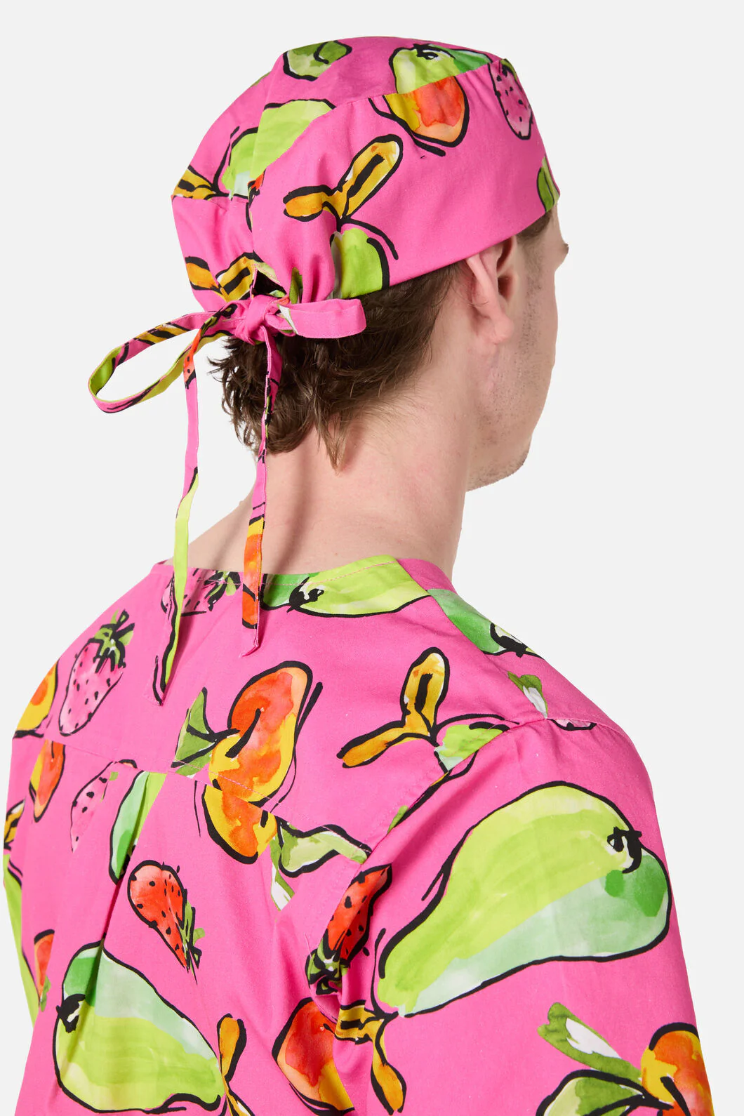 Peach Pear Scrub Hat