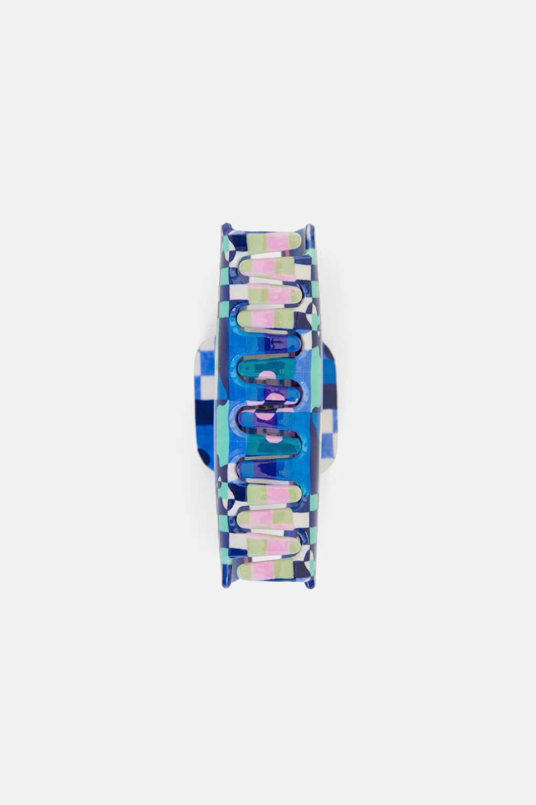 Tropic Check Hair Claw