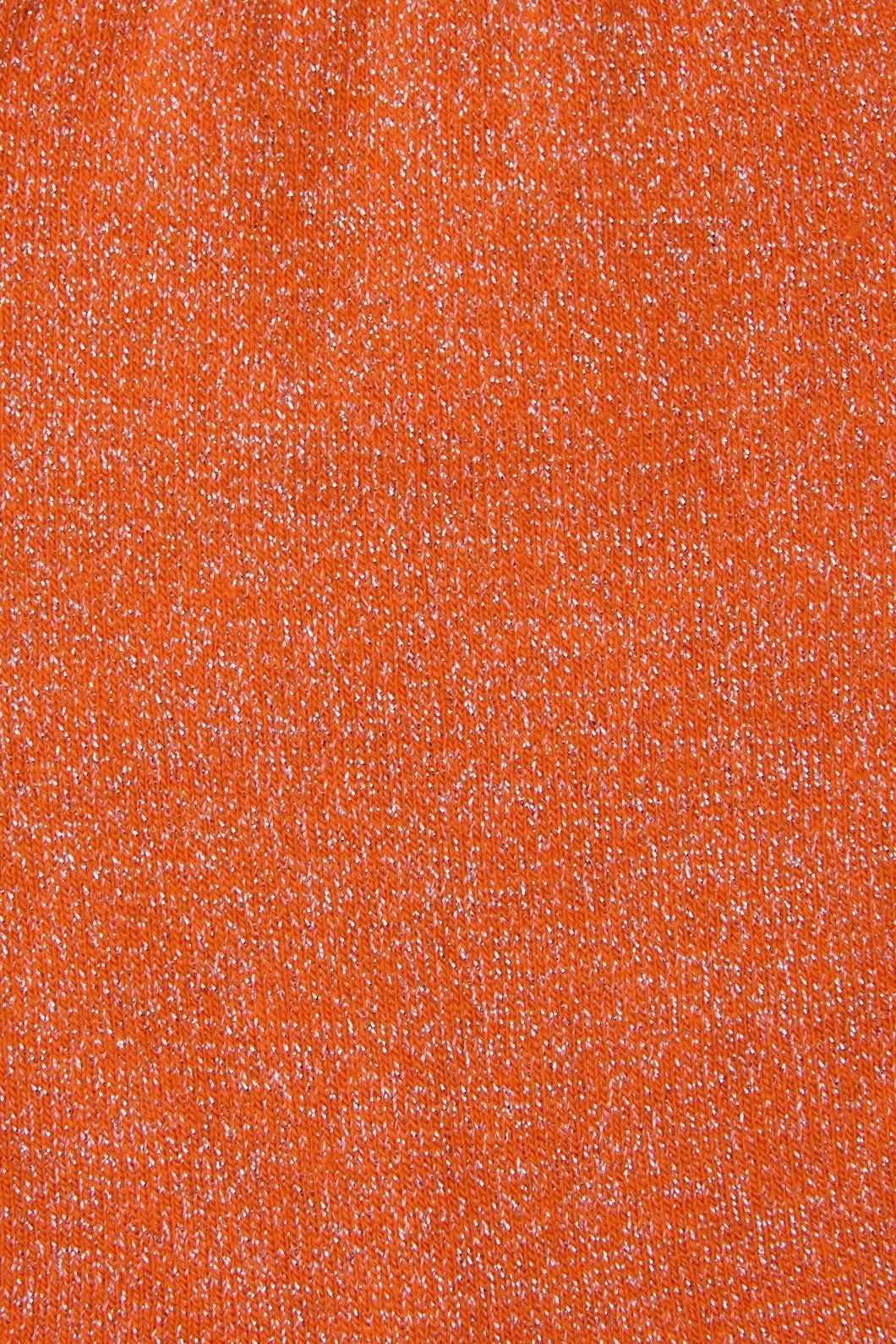 Orange Sparkle Sock