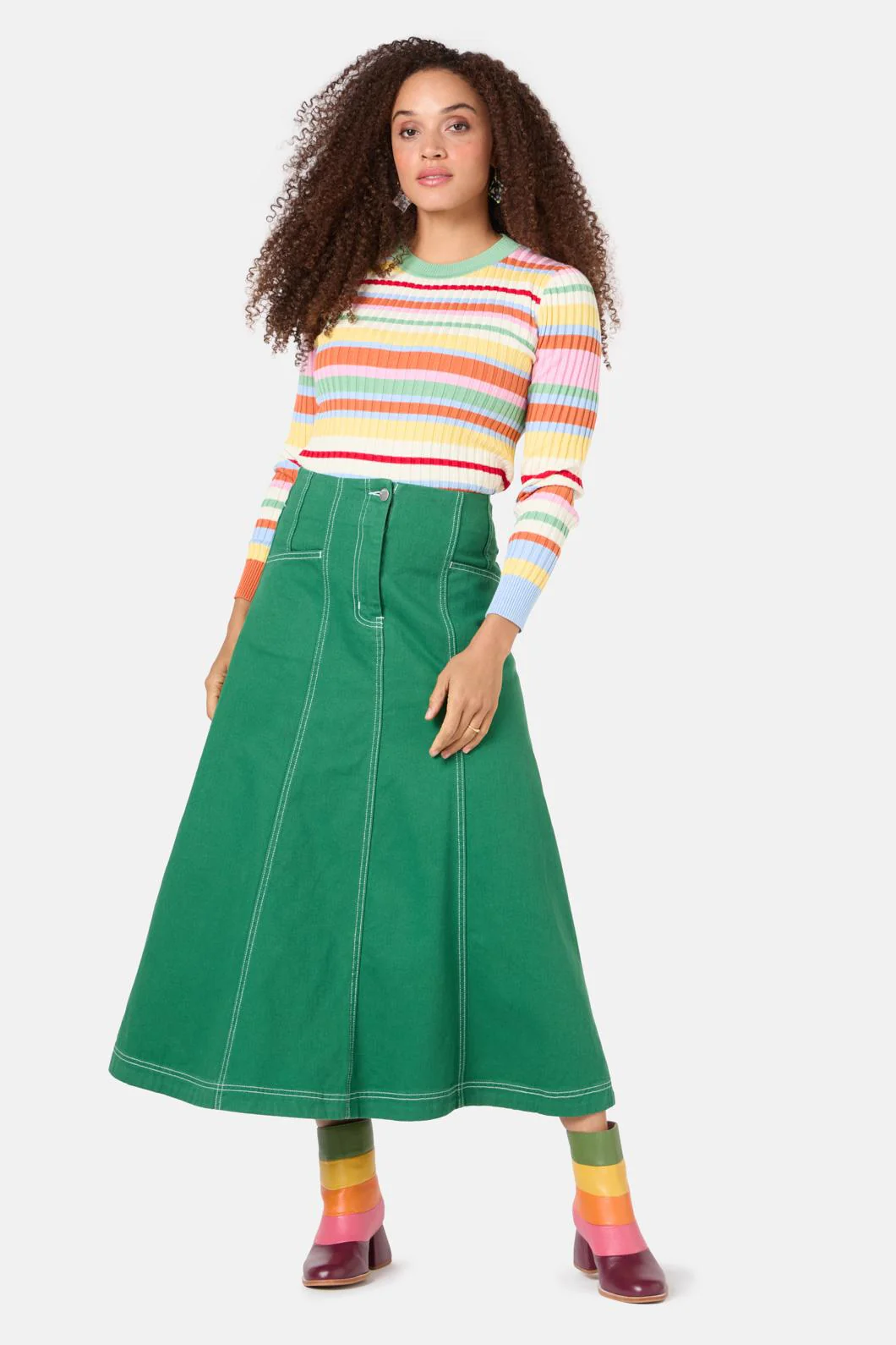 Tallulah Denim Skirt