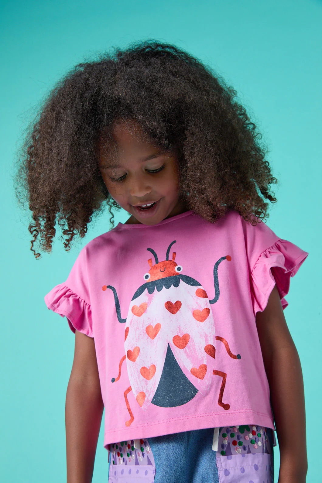 Love Bug Kids Frill Tee