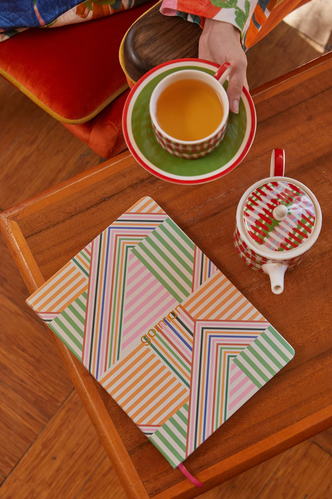 Stripe Note Book A4