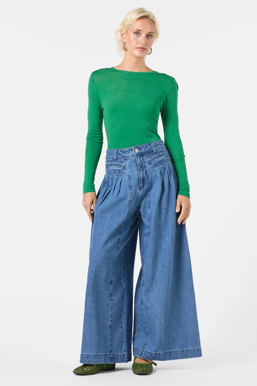 Carnaby Pleat Jean
